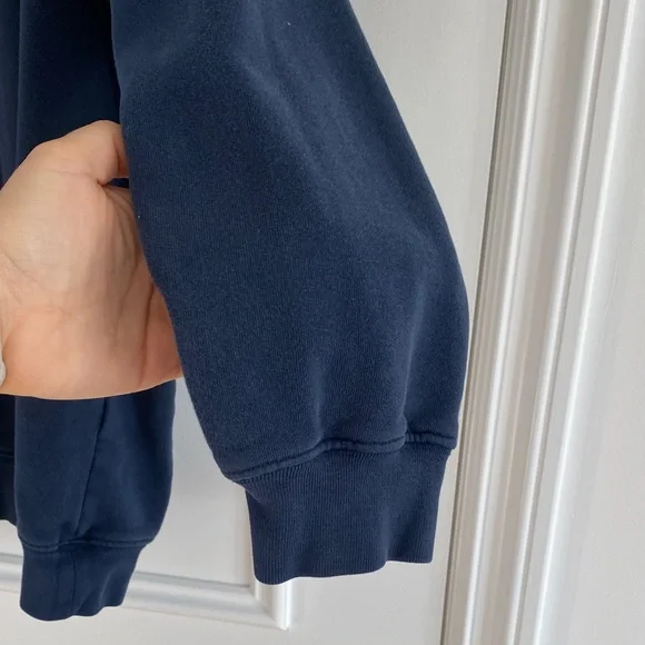 Anine Bing Sport Tyler Sweatshirt in Pacific Blue - Picture 7 of 10